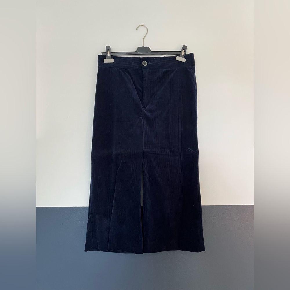 Corduroy cropped jeans